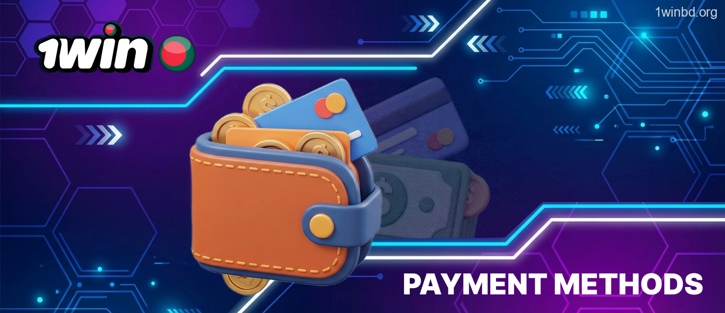 1Win Bangladesh available transaction options