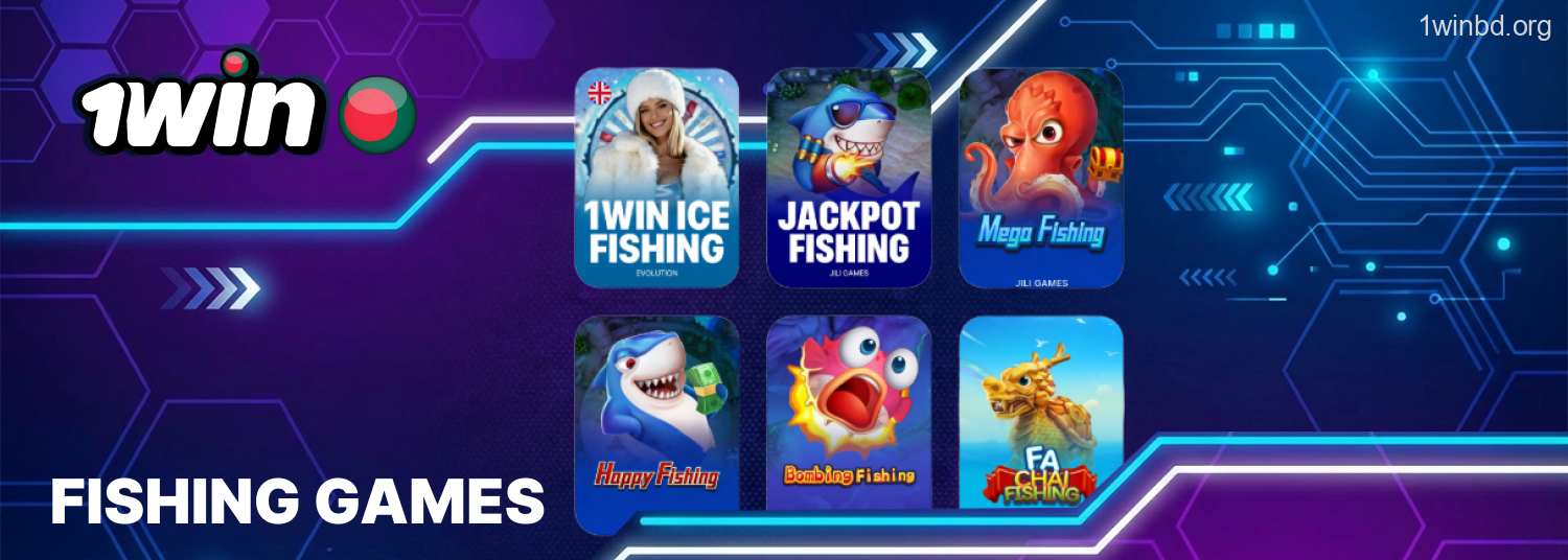 1Win fishing games experience and gameplay